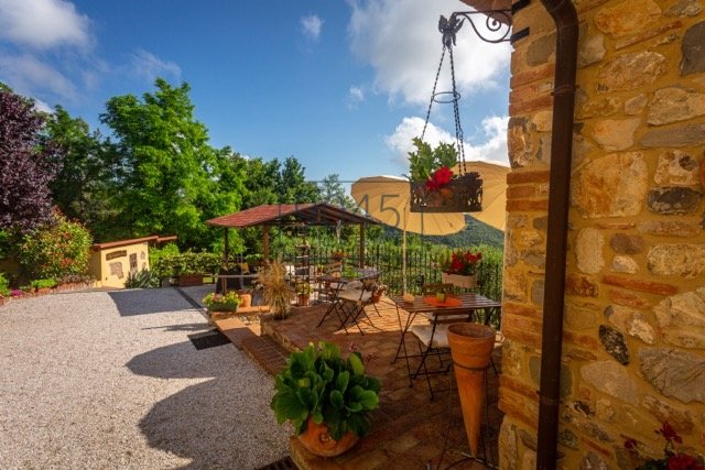 "Rustico" in Panoramalage mit Pool inmitten der Toskana in Chianni - Pisa