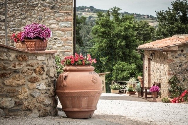 "Rustico" in Panoramalage mit Pool inmitten der Toskana in Chianni - Pisa