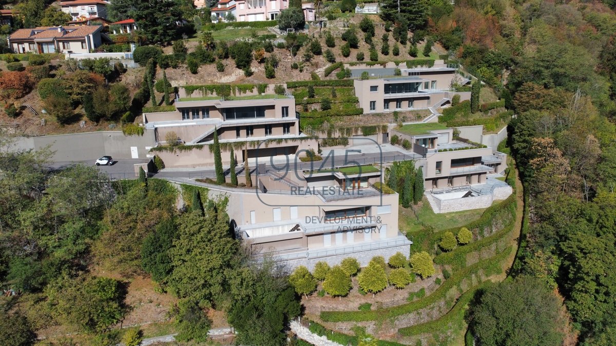 Moderne Villas mit Seeblick in Cernobbio