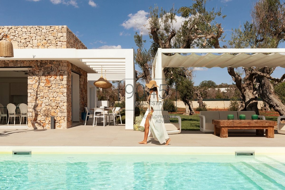 Modernes Ferienhaus mit Pool in Santa Maria di Leuca - Apulien