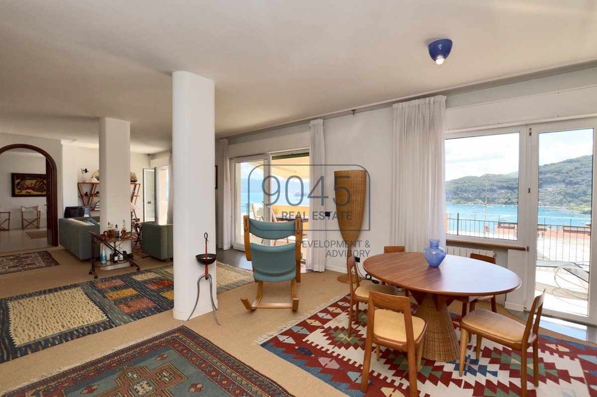 Penthouse mit Panoramaterrasse und Meerblick in Portovenere - Ligurien