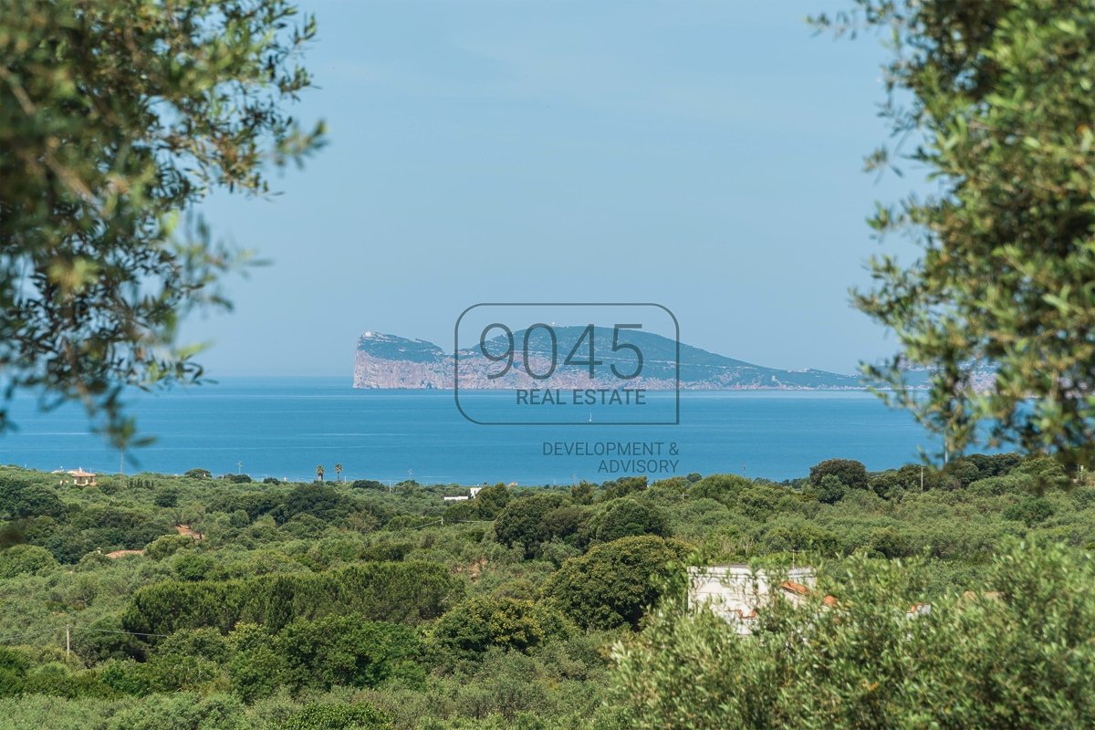 Villa mit Meerblick in Zentrumsnähe von Alghero - Sardinien