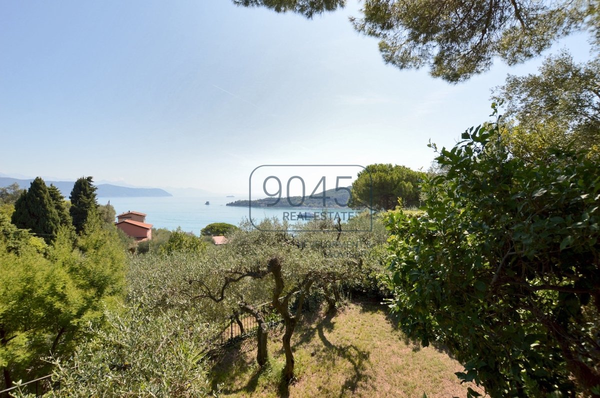 Charmante Villa mit großem Garten und Meerblick in Portovenere an der Ligurischen Küste